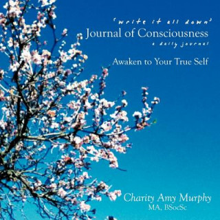 Libro 'Write It All Down' Journal of Consciousness Charity Amy Murphy