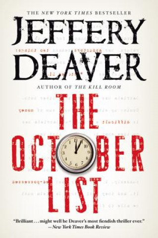 Boek The October List Jeffery Deaver