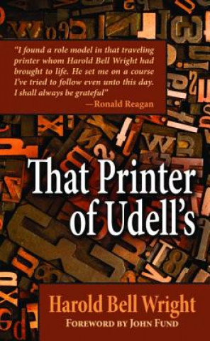 Kniha That Printer of Udell's Harold Wright