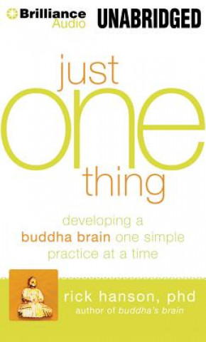 Audio Just One Thing: Developing a Buddha Brain One Simple Practice at a Time Rick Hanson