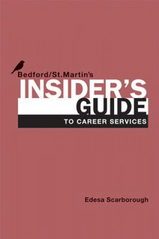 Książka Insider's Guide to Career Services Edesa Scarborough