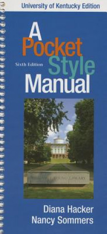 Книга Cp Pocket Style Manual 6e University of Kentucky Diana Hacker