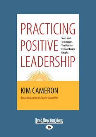 Kniha Practicing Positive Leadership: Tools and Techniques That Create Extraordinary Results Kim Cameron