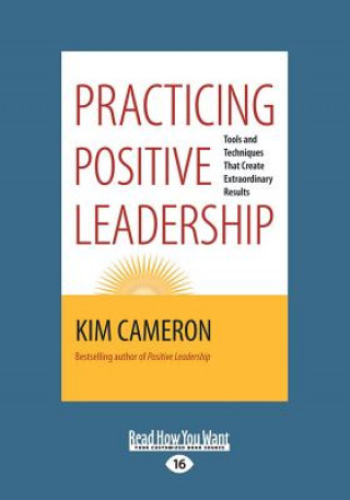 Könyv Practicing Positive Leadership: Tools and Techniques That Create Extraordinary Results Kim Cameron