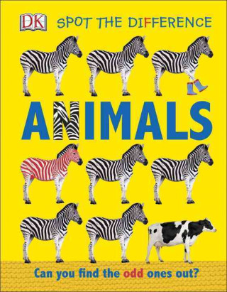 Könyv Spot the Difference: Animals DK