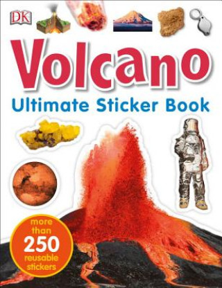 Kniha Ultimate Sticker Book: Volcano DK
