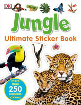 Książka Ultimate Sticker Book: Jungle DK