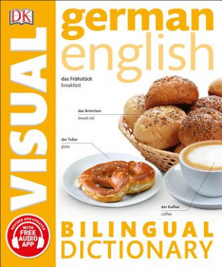 Knjiga German English Bilingual Visual Dictionary DK