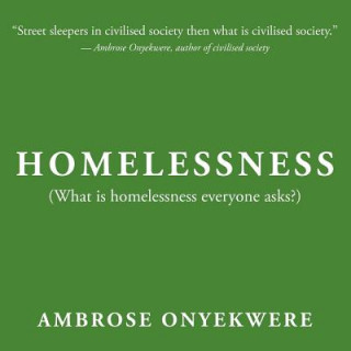 Könyv Homelessness Ambrose Onyekwere