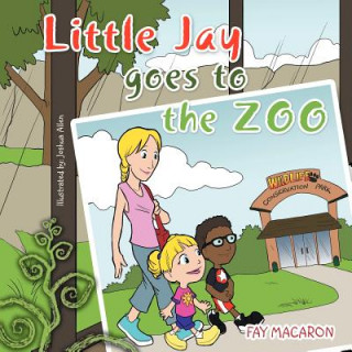 Książka Little Jay Goes to the Zoo Fay Macaron