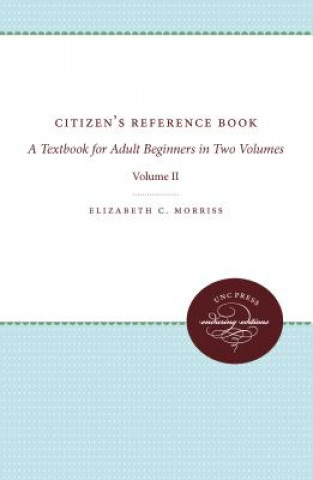 Carte Citizen's Reference Book: Volume 2 Elizabeth C. Morriss