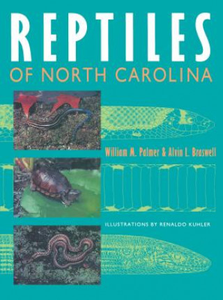Книга Reptiles of North Carolina William M. Palmer