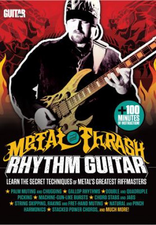 Carte Guitar World -- Metal and Thrash Rhythm Guitar: Learn the Secret Techniques of Metal's Greatest Riffmasters, DVD Dave Reffett