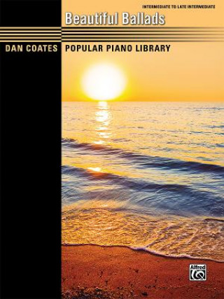 Kniha Dan Coates Popular Piano Library -- Beautiful Ballads Dan Coates