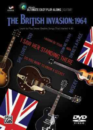 Knjiga Ultimate Easy Guitar Play-Along -- The British Invasion 1964: Easy Guitar Tab DVD, DVD The Beatles