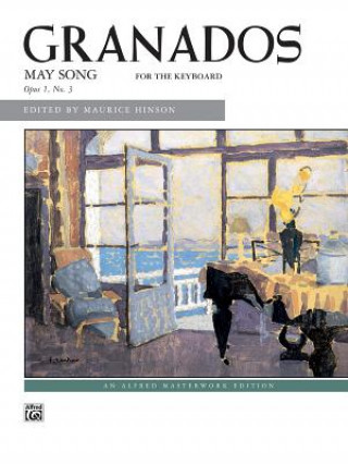 Carte May Song: Sheet Enrique Granados