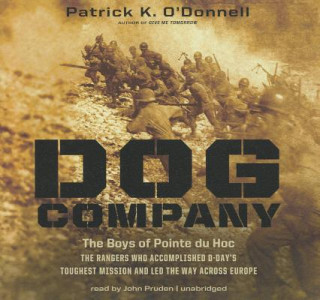 Аудио Dog Company: The Boys of Pointe du Hoc: The Rangers Who Accomplished D-Day's Toughest Mission and Led the Way Across Europe Patrick K. O'Donnell