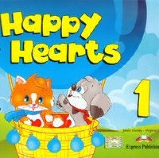 Knjiga Happy Hearts 1 Pupil's Book z plyta CD Dooley Jenny Evans Virginia