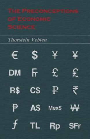 Carte The Preconceptions of Economic Science Thorstein Veblen