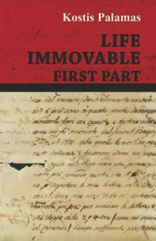 Libro Life Immovable - First Part Kostis Palamas