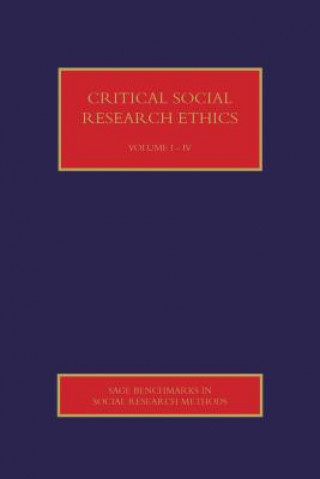 Kniha Critical Social Research Ethics, 4v Barry Smart