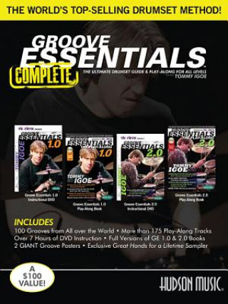Book Tommy Igoe - Groove Essentials 1.0/2.0 Complete: Includes 2 Books, 2 DVDs, and 2 Posters Tommy Igoe