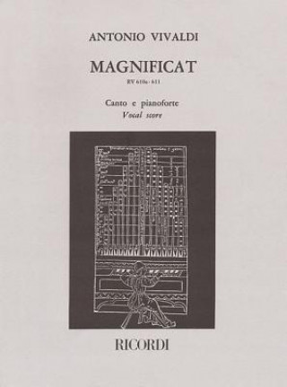 Kniha Magnificat Rv610a/Rv611: Vocal Score Antonio Vivaldi