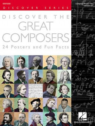 Kniha Discover the Great Composers (Set of 24 Posters) Hal Leonard Publishing Corporation