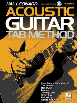 Livre Hal Leonard Acoustic Guitar Tab Method - Book 1: Book with Online Audio Michael Mueller