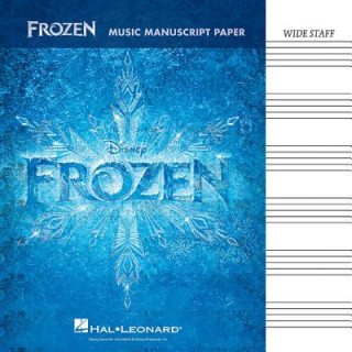 Carte Frozen: Music Manuscript Paper Hal Leonard Publishing Corporation
