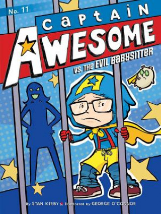 Carte Captain Awesome vs. the Evil Babysitter Stan Kirby