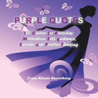 Book Purple Quotes Yrene Abanie Enonchong