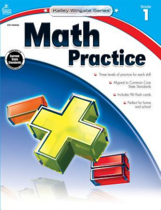 Książka Math Practice, First Grade Carson-Dellosa Publishing