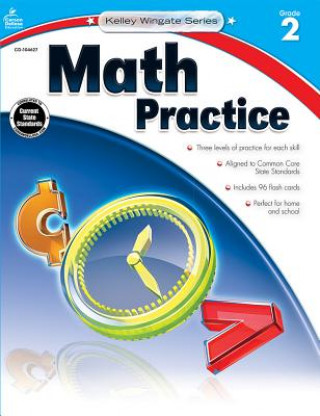Knjiga Math Practice, Second Grade Carson-Dellosa Publishing