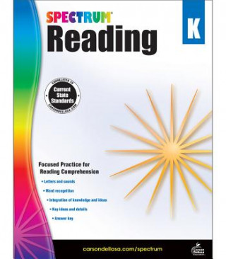 Kniha Spectrum Reading Workbook, Grade K Spectrum