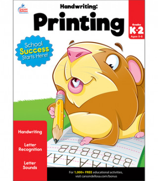 Carte Handwriting: Printing Workbook Brighter Child