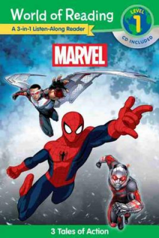 Könyv World of Reading: Marvel Marvel 3-in-1 Listen-Along Reader (World of Reading Level 1) Marvel Book Group