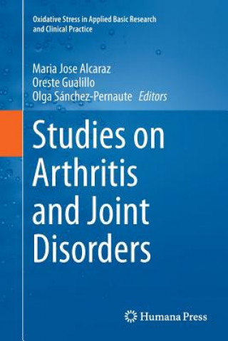 Buch Studies on Arthritis and Joint Disorders Maria Jose Alcaraz