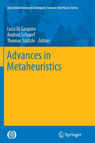 Carte Advances in Metaheuristics Luca Di Gaspero