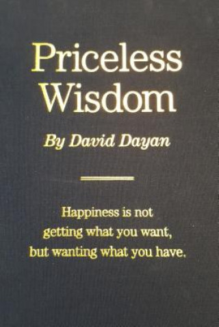 Książka Priceless Wisdom David Dayan