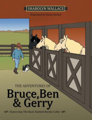 Kniha Adventures of Bruce, Ben & Gerry Sharolyn Wallace