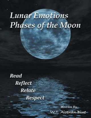 Carte Lunar Emotions Phases of the Moon W. T. Aloenan Blue
