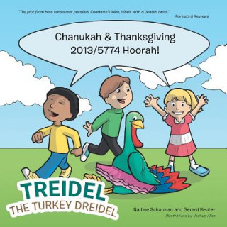 Książka Treidel the Turkey Dreidel Nadine Scharman