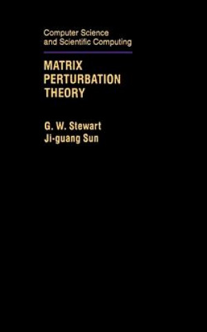 Kniha Matrix Perturbation Theory G. W. Stewart