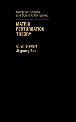 Książka Matrix Perturbation Theory G. W. Stewart