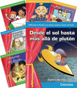 Książka Content Area Grade 3-4 6-Book Spanish Set (Reader's Theater) Teacher Created Materials