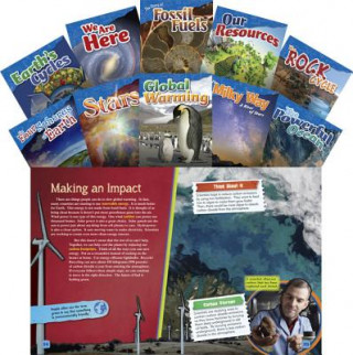 Carte Let's Explore Earth & Space Science Grades 4-5, 10-Book Set (Informational Text: Exploring Science) Teacher Created Materials