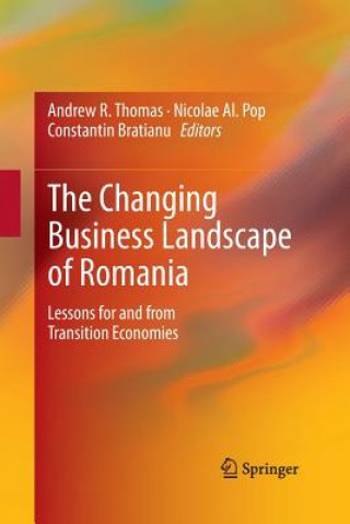 Książka Changing Business Landscape of Romania Andrew R. Thomas