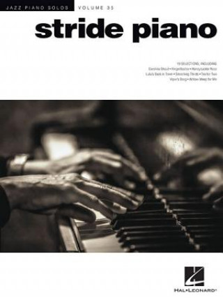 Carte Stride Piano: Jazz Piano Solos Series Volume 35 Hal Leonard Publishing Corporation
