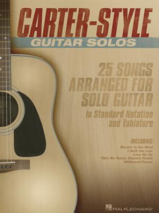 Book Carter-Style Guitar Solos Maybelle Carter